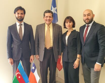 Çili Respublikasının Azərbaycandakı səfirliyi ilə görüş keçirildi